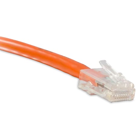 Cat6 Orange 3Ft No Boot Patch Cable